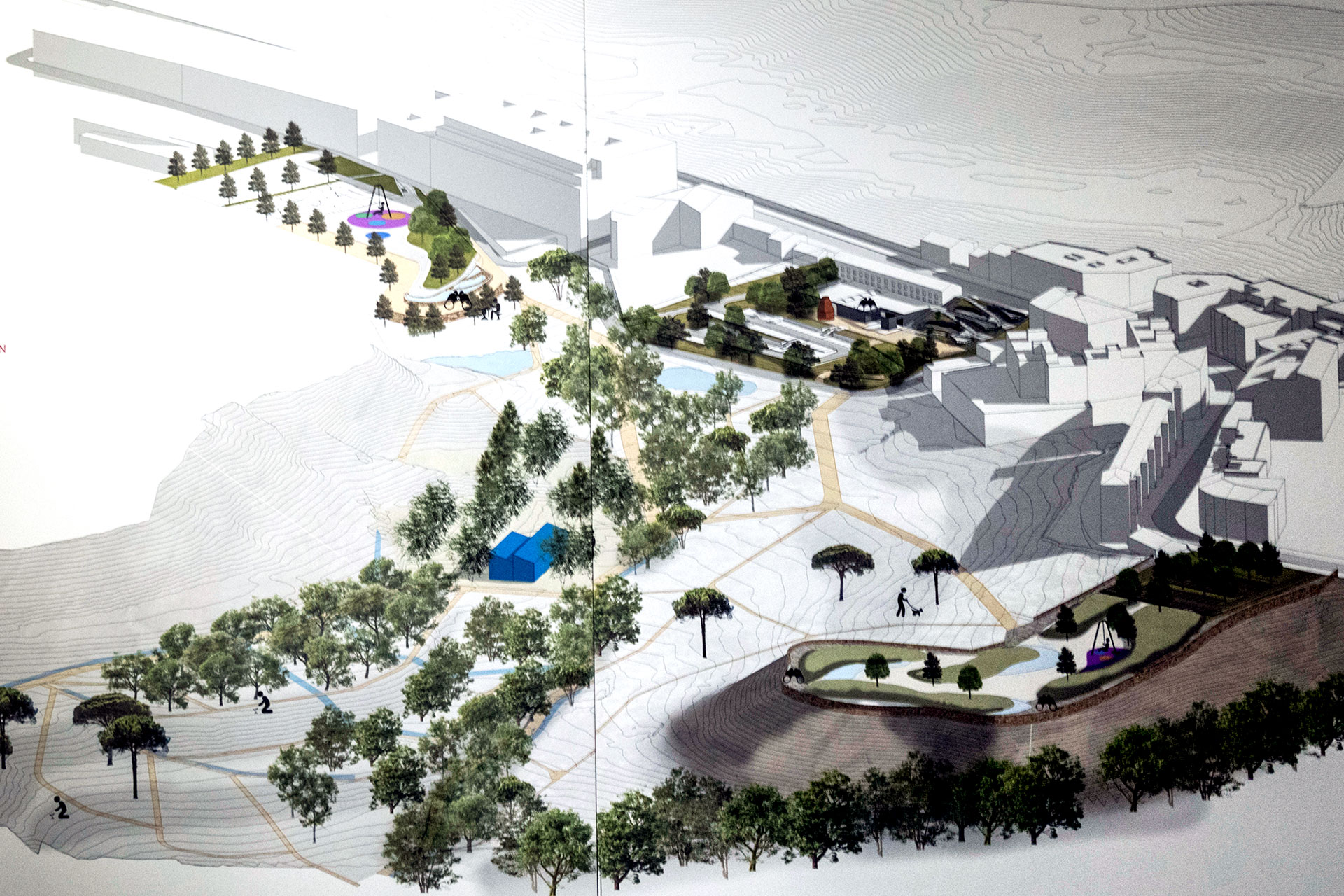 Propuesta denominada ‘Tejadilla 2030’, que incluye el denominado ‘Parque de las Dunas’.