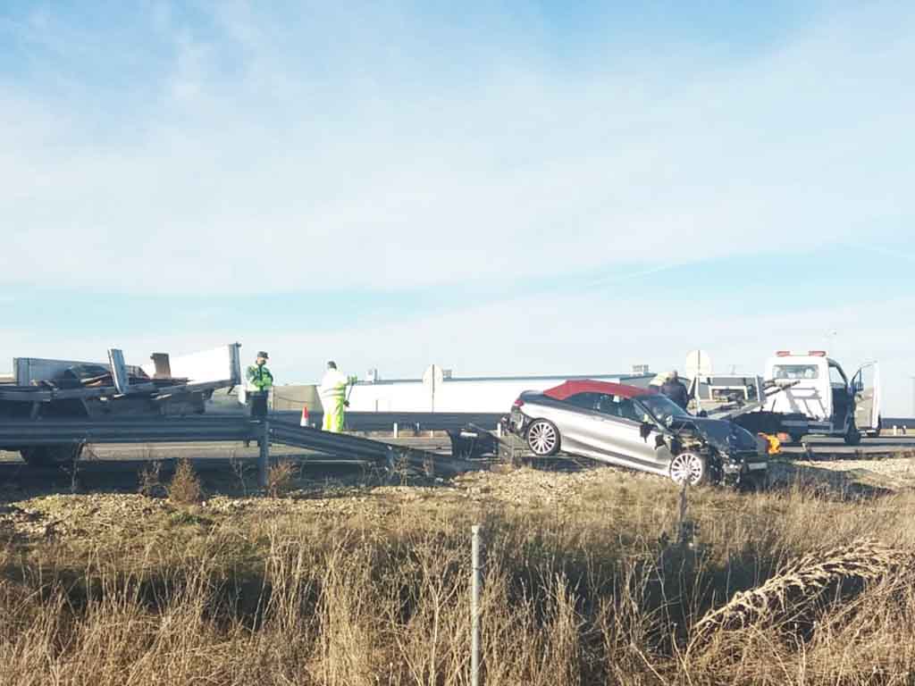 Accidente en la A-601. / C.N.