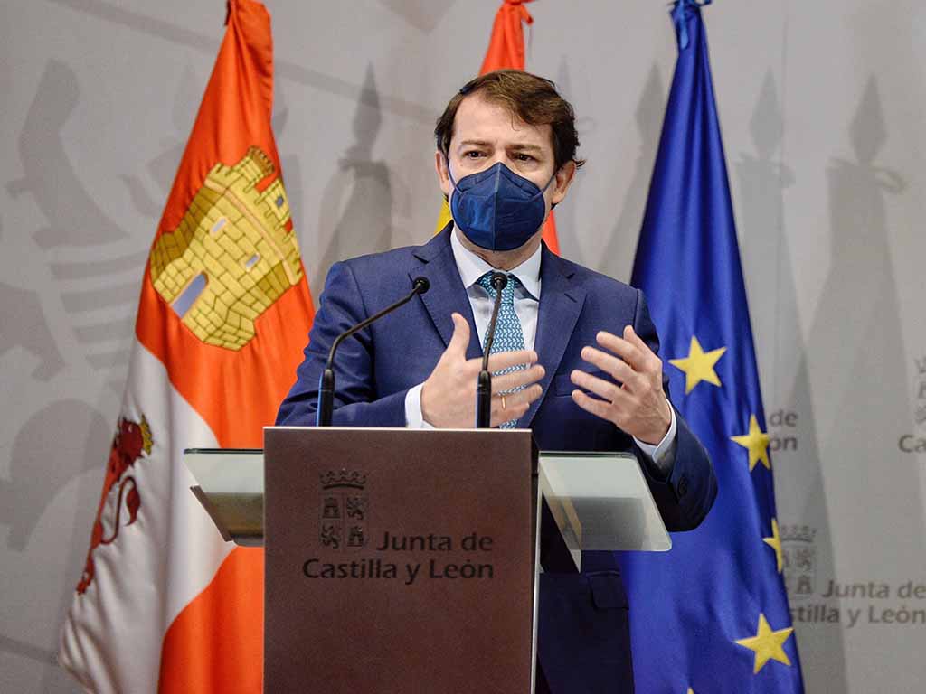 El presidente de la Junta de Castilla y León, Alfonso Fernández Mañueco. / EFE-NACHO GALLEGO / ARCHIVO