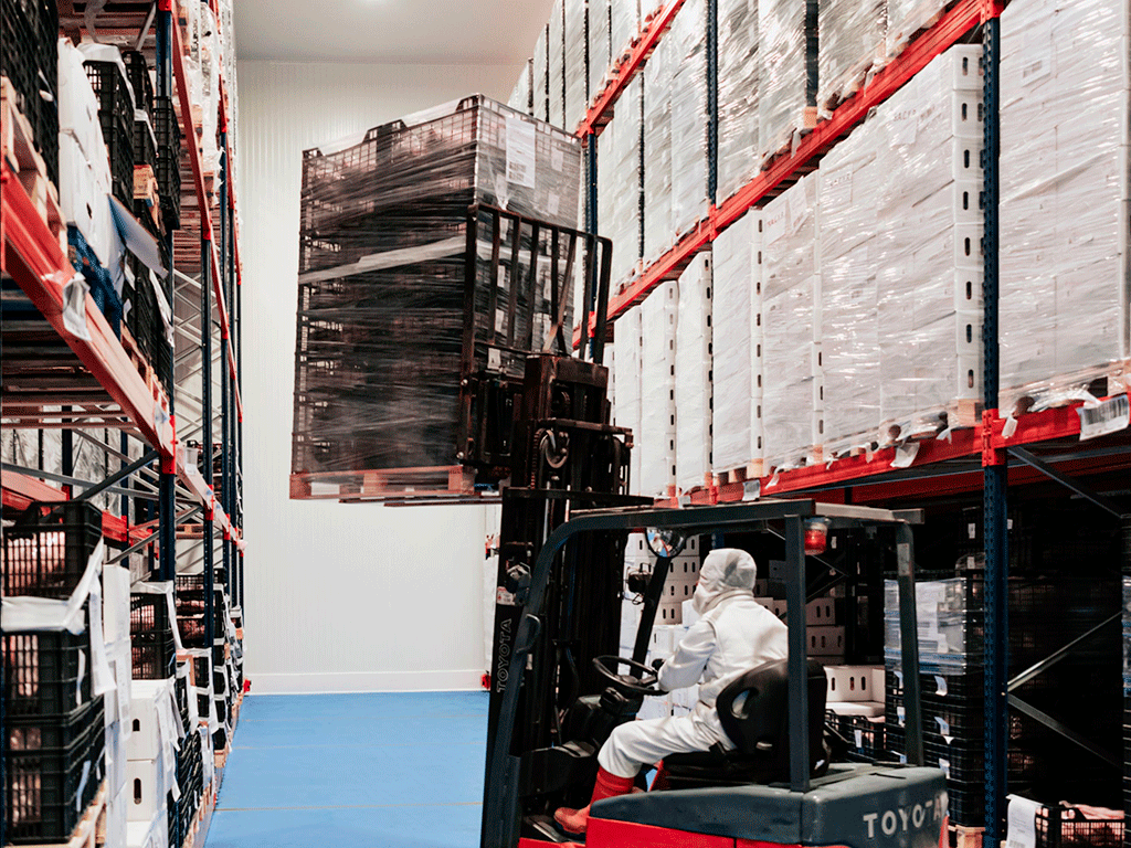 Uno de los almacenes de Cárnicas Tabladillo. / EL ADELANTADO