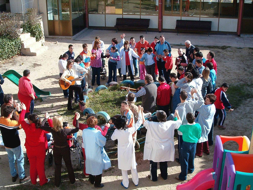 En la imagen de archivo, una de las actividades realizadas en el colegio Nuestra Señora de la Esperanza. / EL ADELANTADO