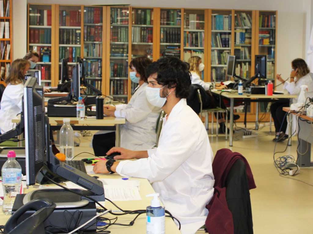 Servicio de atención telefónica Covid Atención Primaria plus. / EL ADELANTADO