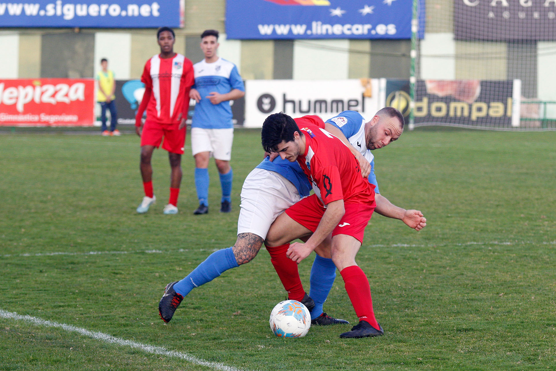 Encuentro jugado por el Unami y el Castilla Palencia. / KAMARERO