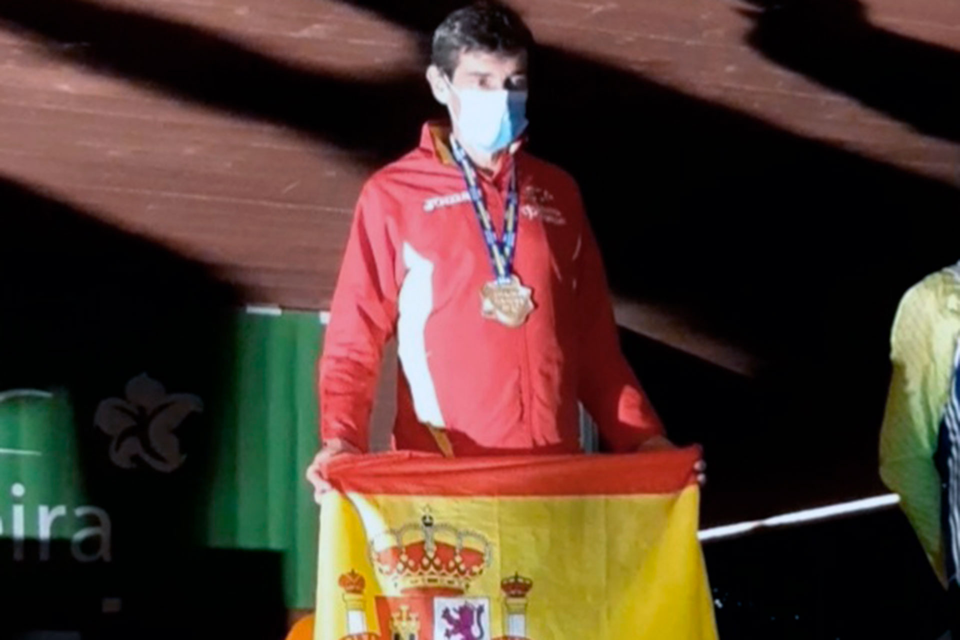 Jesús Manzanares, en el podio. /E.A.