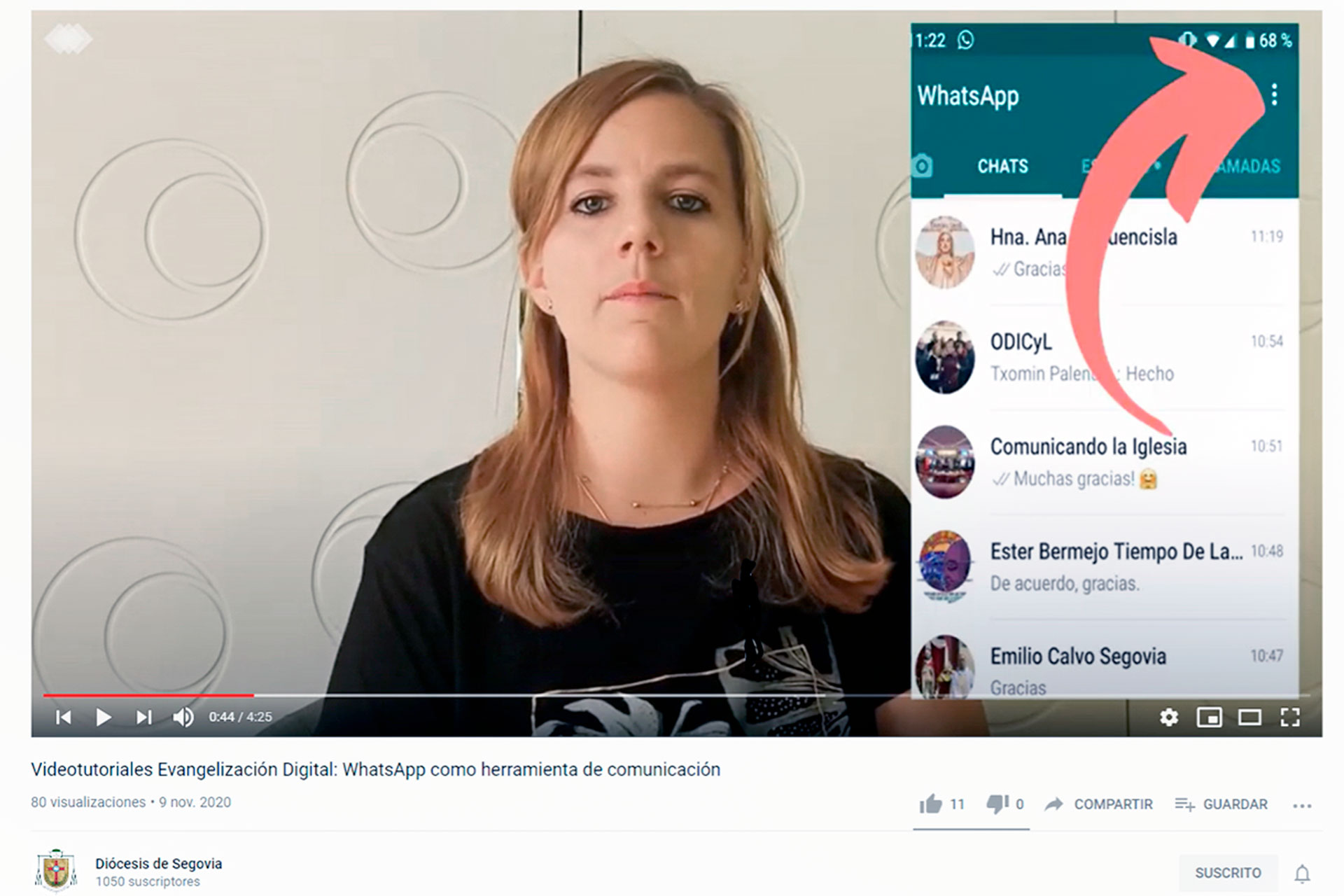 Los primeros videos didácticos ya pueden verse en el canal de la diócesis en YouTube. / EL ADELANTADO