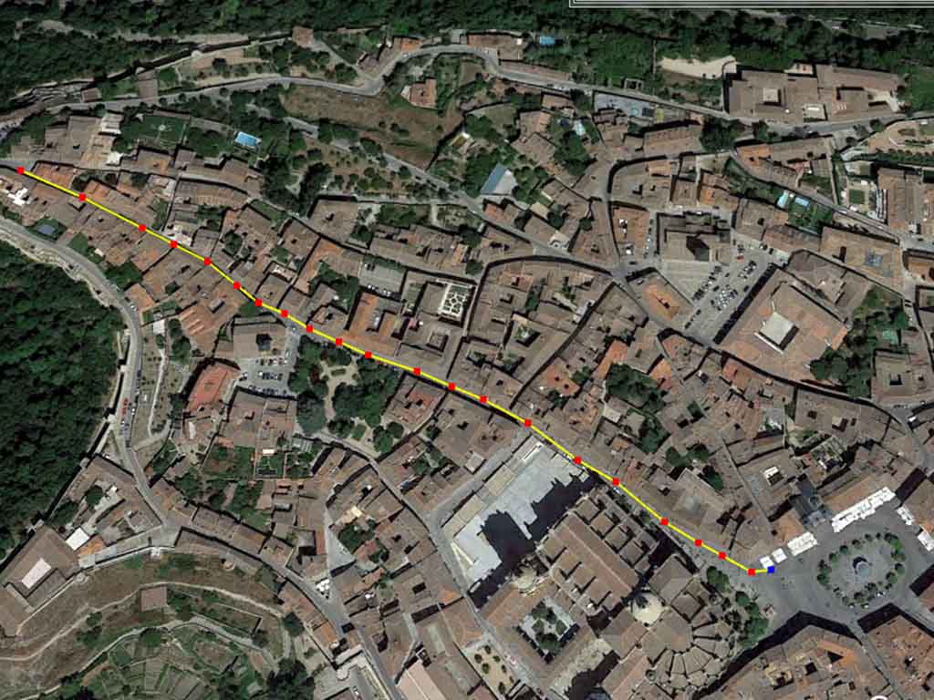 Prospección mediante georradar al eje Daoiz-Marqués del Arco. / E.A