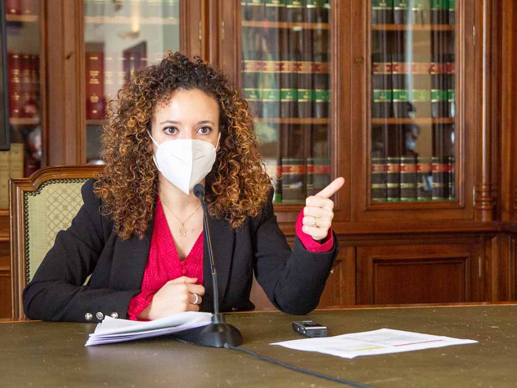 La portavoz de Ciudadanos en el Ayuntamiento de Segovia, Noemí Otero. / EL ADELANTADO