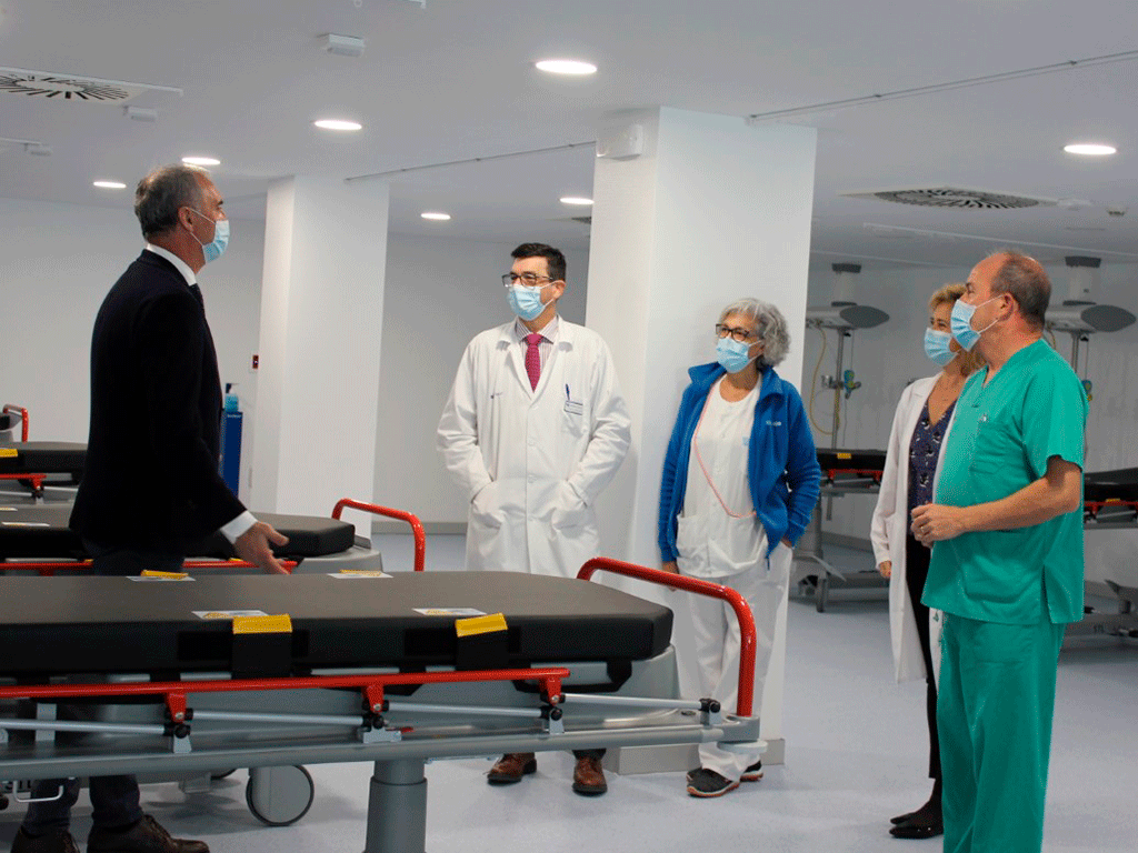 Las nuevas instalaciones añaden 14 nuevos módulos a las Urgencias del Hospital General de Segovia. / EL ADELANTADO