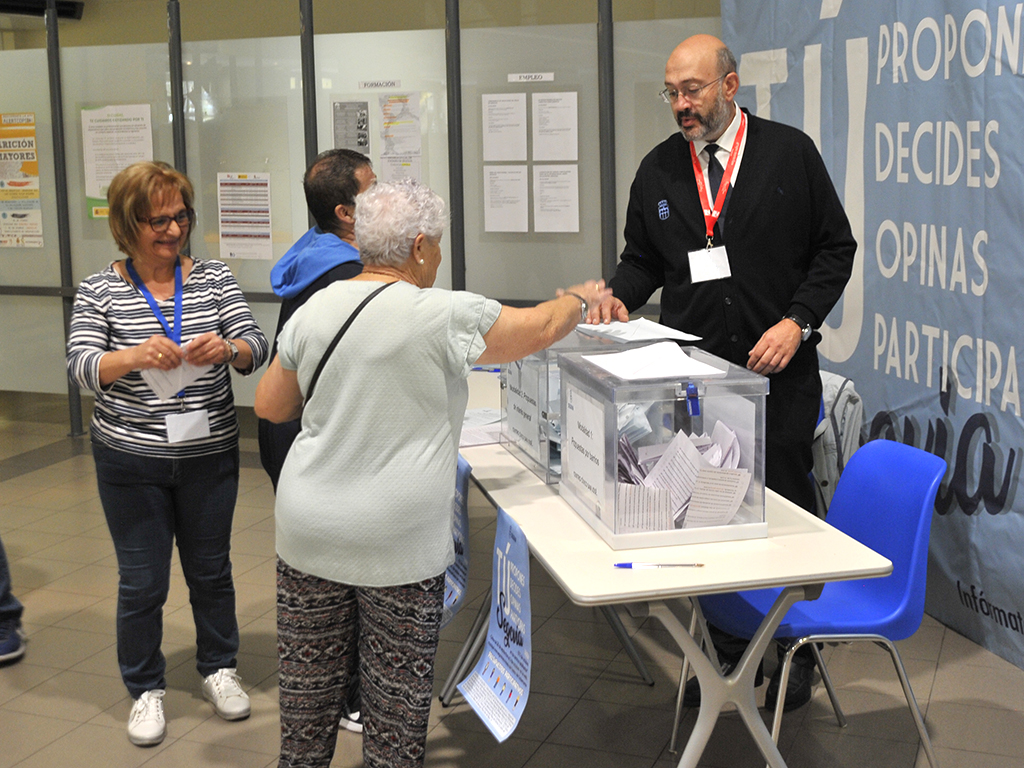 Votación de los Presupuestos Participativos en 2019. / KAMARERO