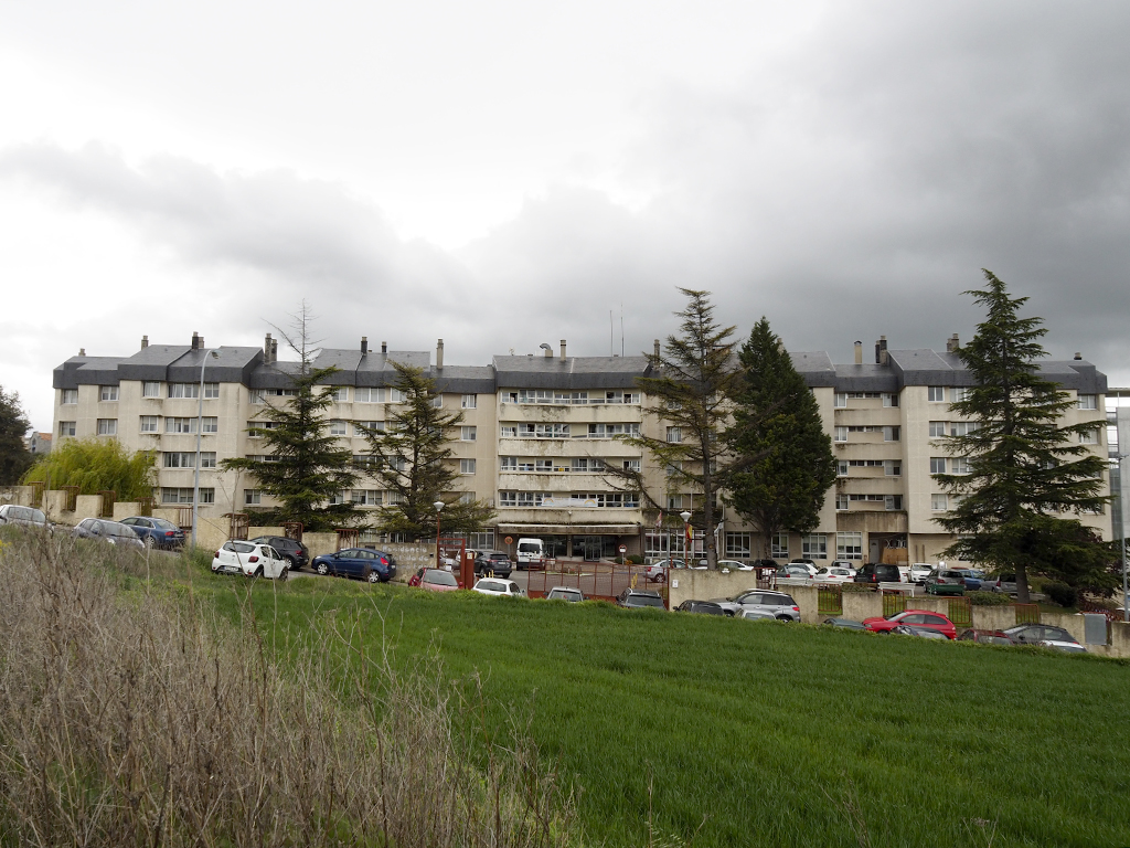 Vista exterior de la Residencia Asistida./ NEREA LLORENTE