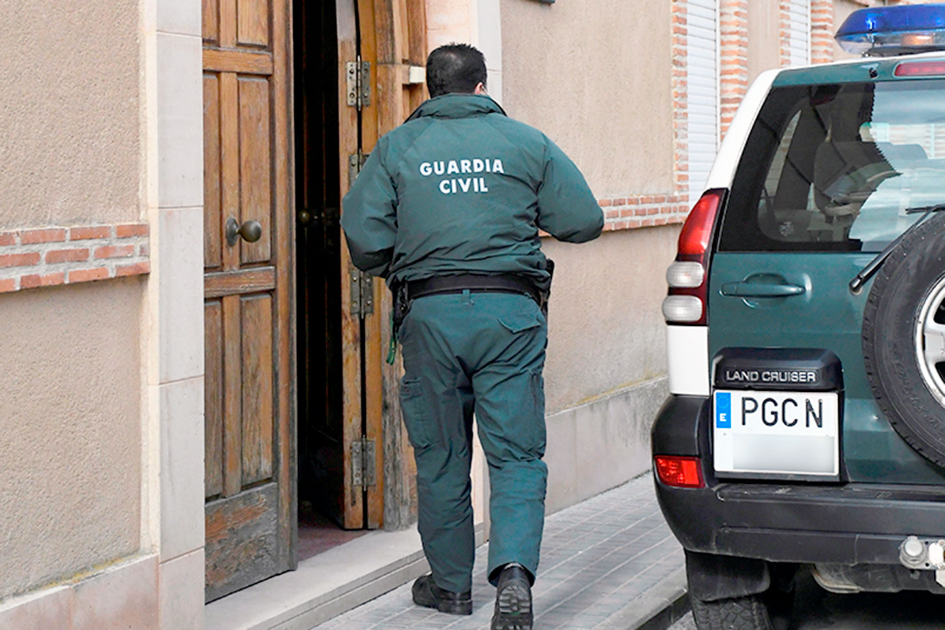 Entrada al Juzgado de Santa María la Real de Nieva. / EFE