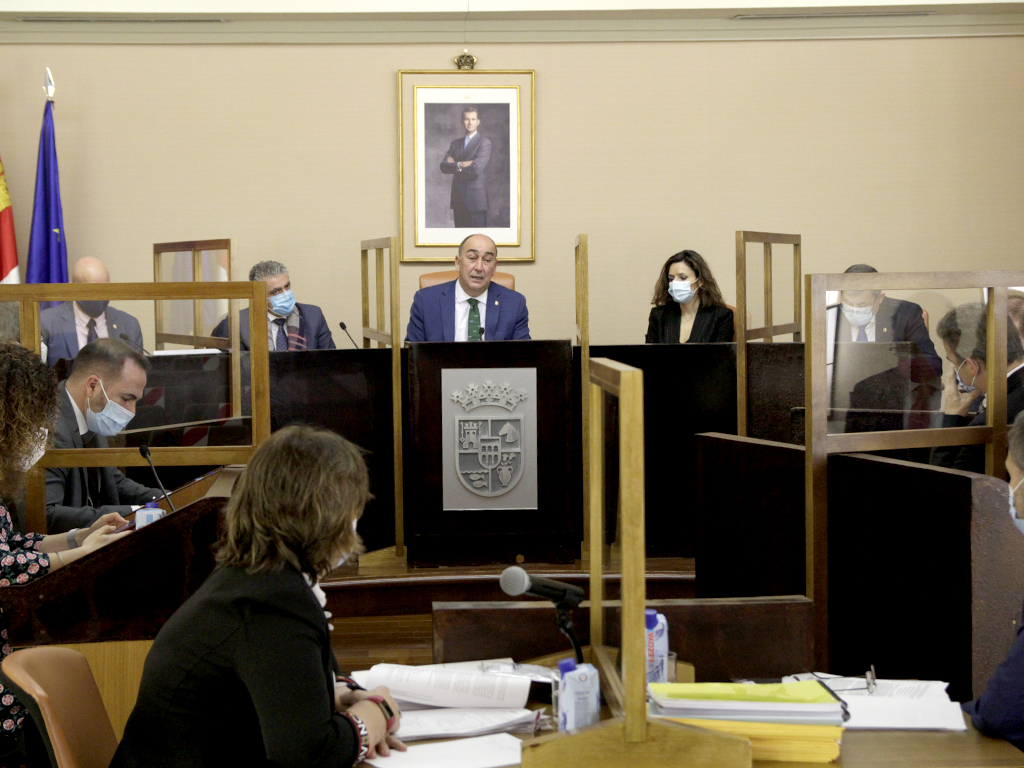 Pleno de ayer en la Diputación