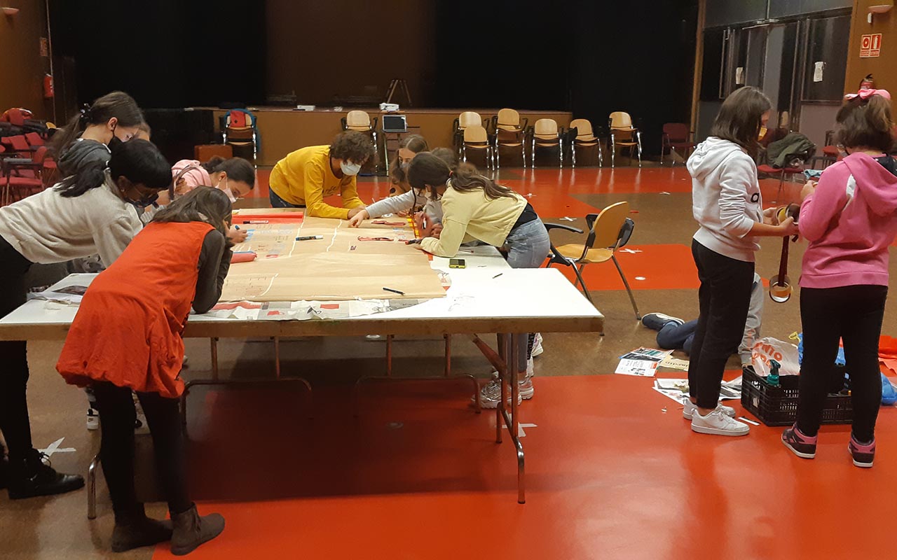 Serie de talleres de iniciación al teatro para jóvenes del proyecto piloto de ‘Escena emergente’. / EL ADELANTADO