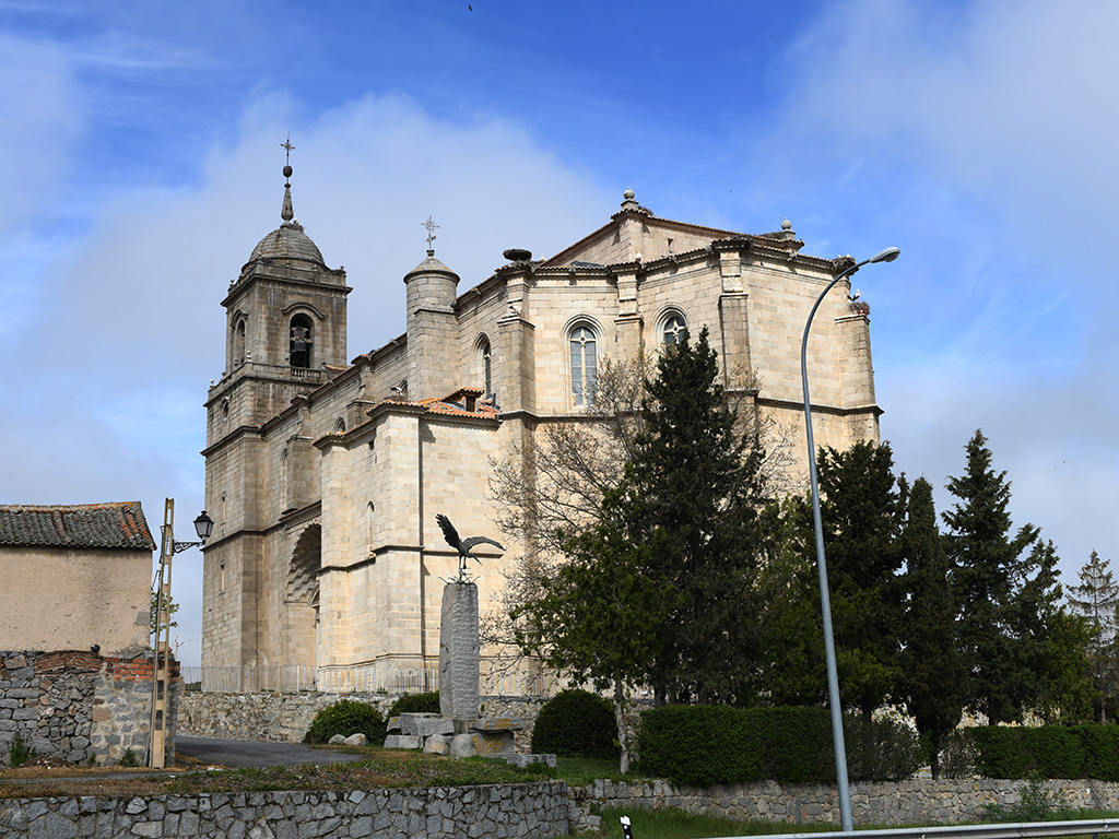 Iglesia de San Sebastián, en Villacastín.
