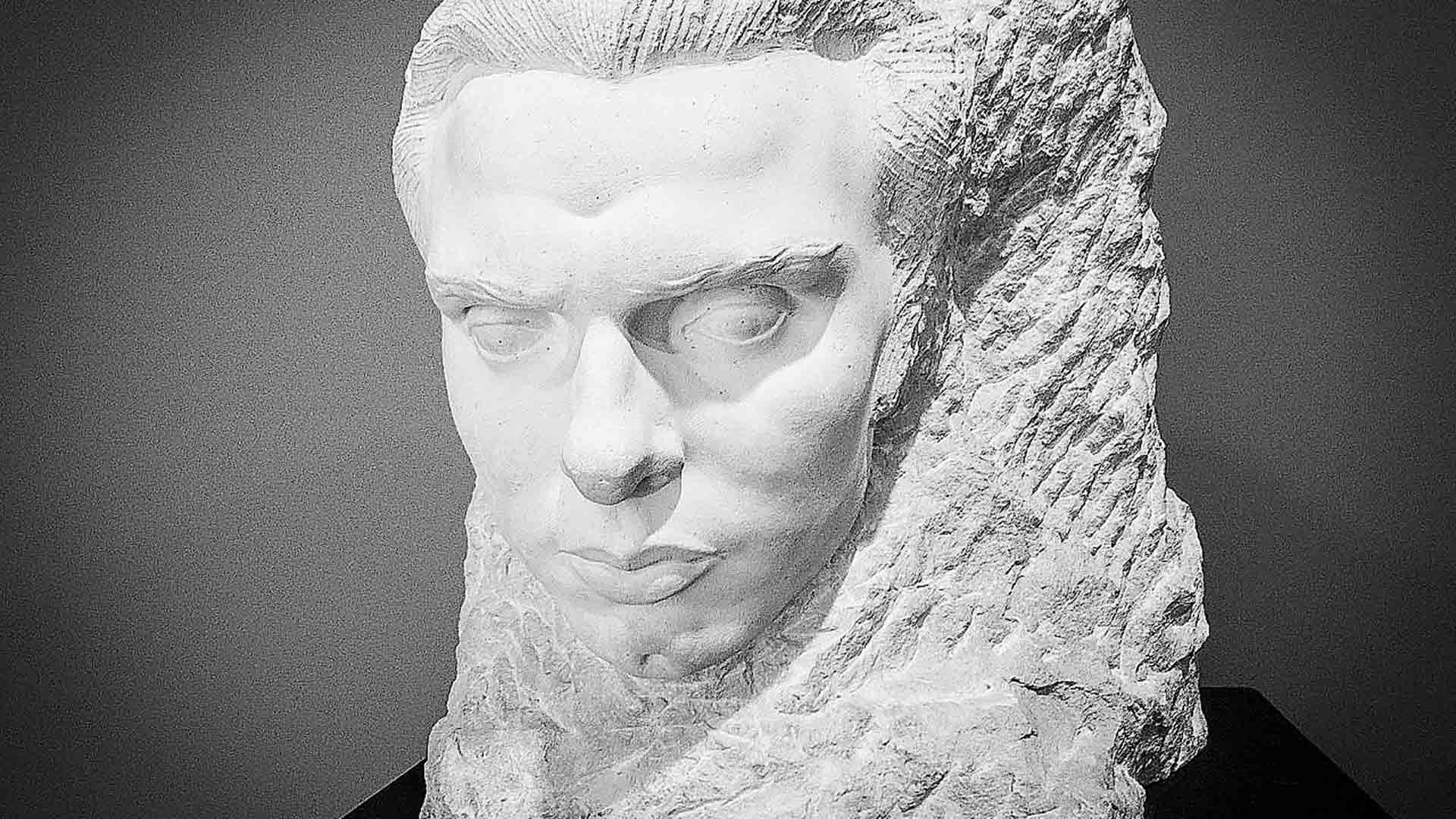 Busto de Rosendo Ruiz, obra de Emiliano Barral, que se conserva en el Museo de Segovia.