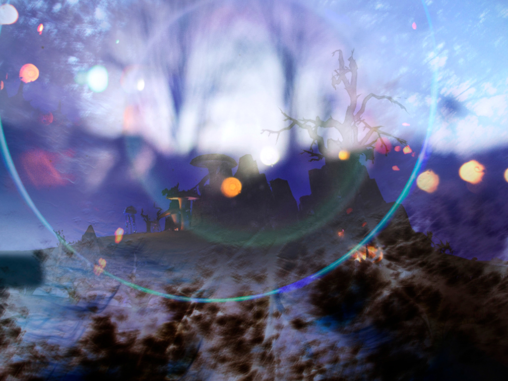 Obra de Ismaël Guye que ilustra el cartel de la exposición que puede visitarse en la Casa Joven y en www.segoviajoven.es