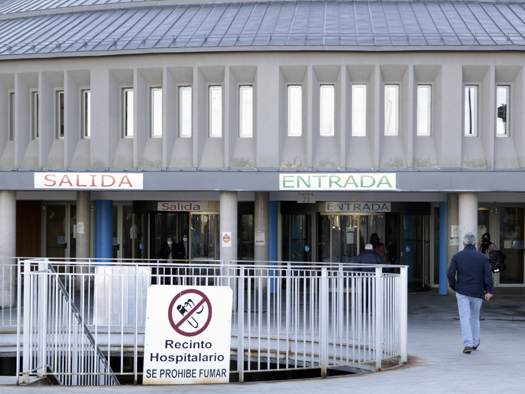 El Hospital General se ha mantenido con cifras reducidas durante toda la segunda ola.