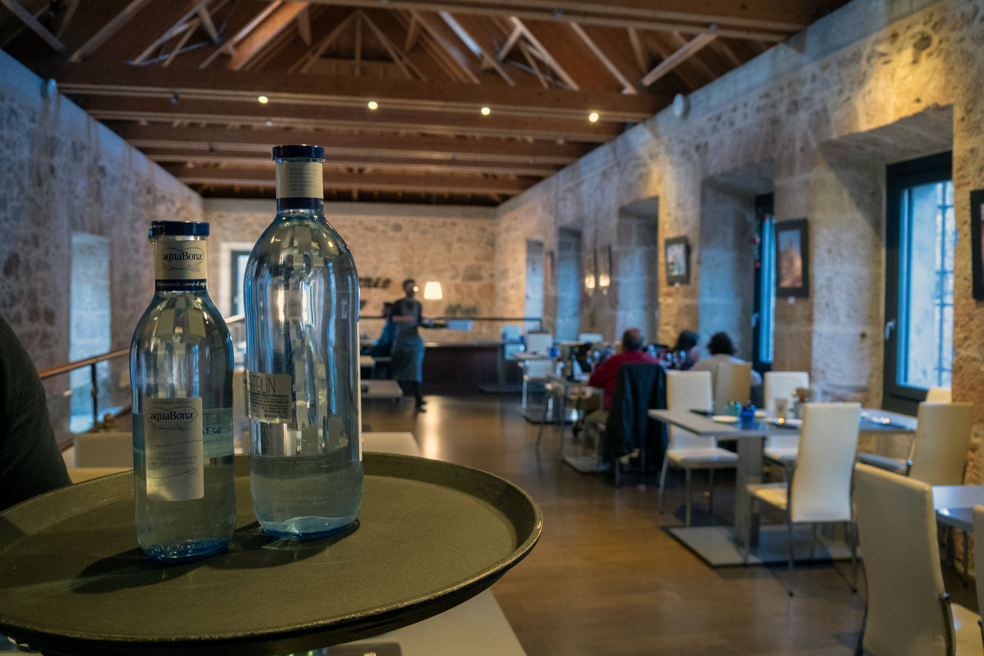 El restaurante El Ingenio Chico de la Casa de la Moneda reabre sus puertas tras las inundaciones. / KAMARERO