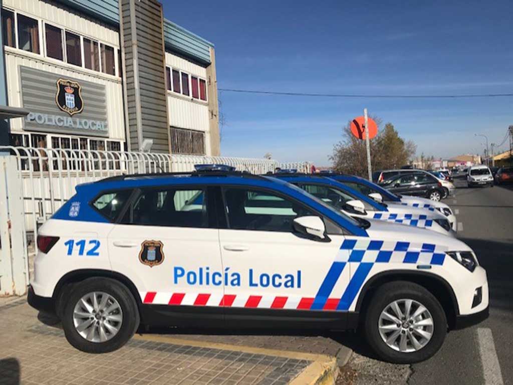 Vehículo de la Policía Local de Segovia. / EL ADELANTADO
