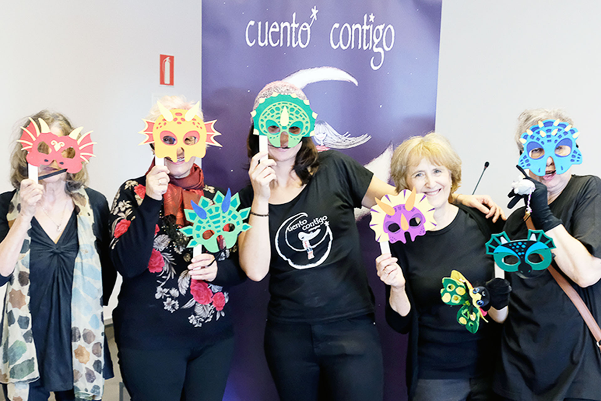 Uno de los cuentacuentos de la edición de 2019. / E. A.