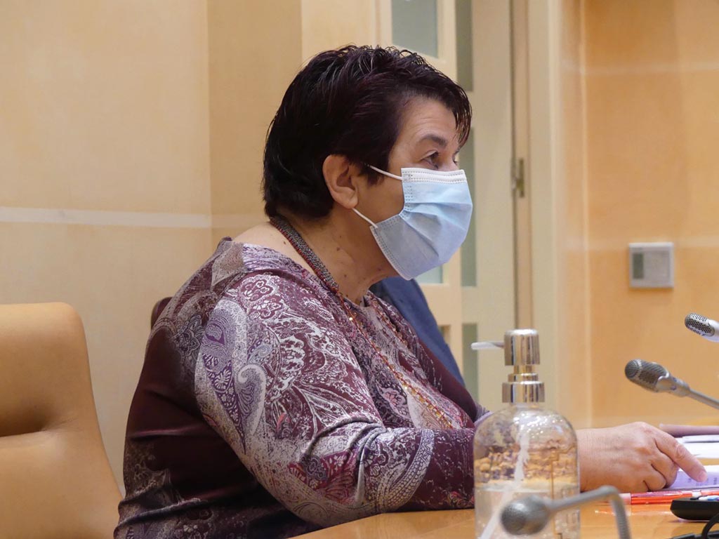 La alcaldesa de Segovia, Clara Luquero. / EL ADELANTADO