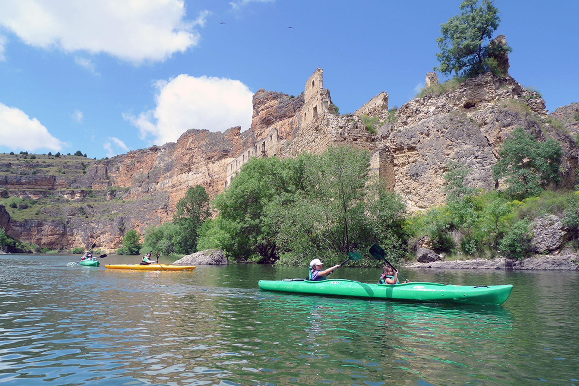 Turismo rural activo en las Hoces. /E.A.