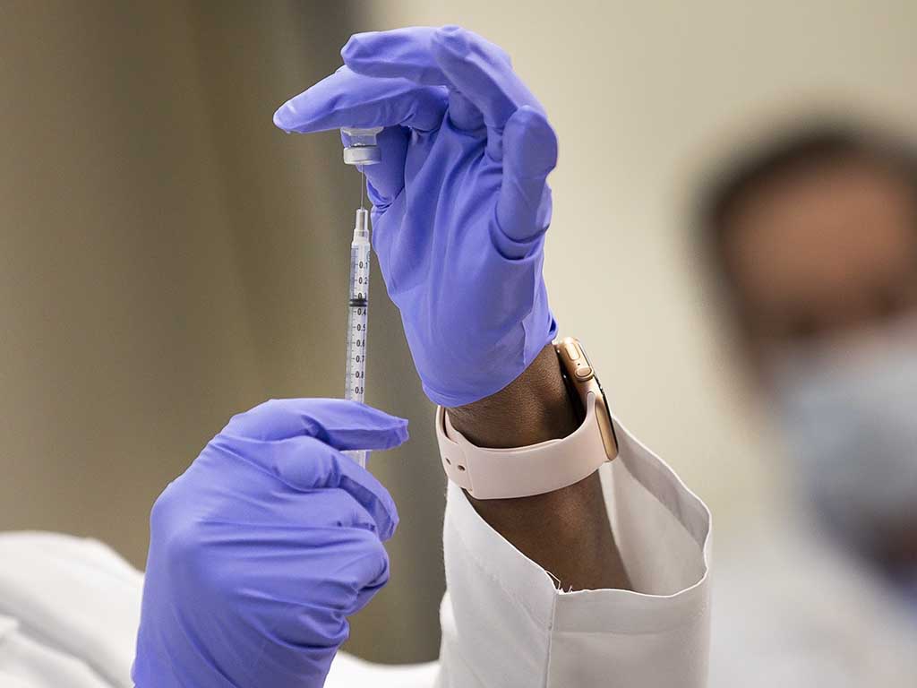 Vacuna. / EFE/JUSTIN LANE