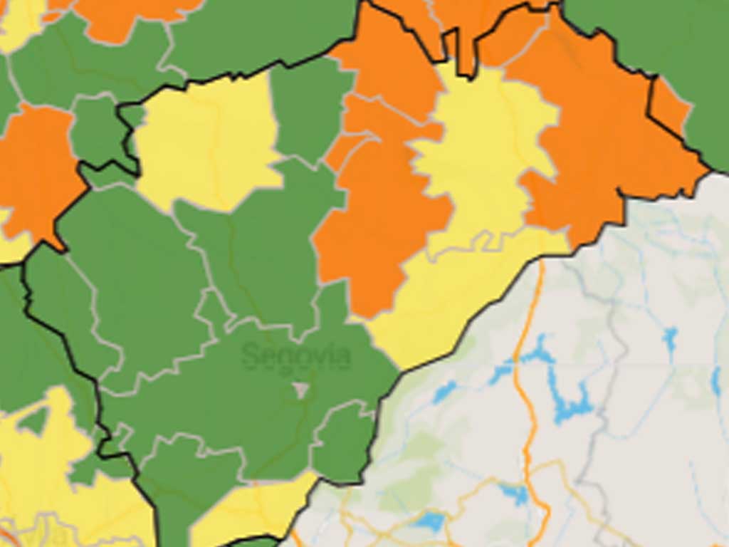 zonas basicas de salud segovia