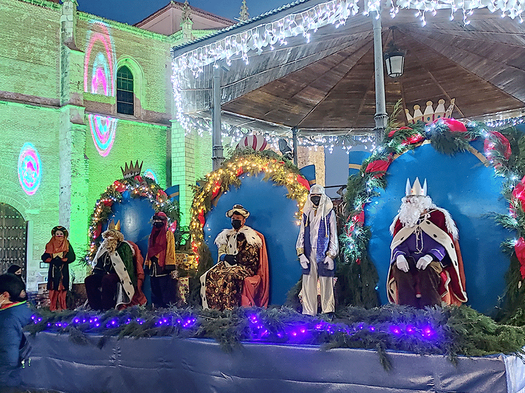 Los Reyes Magos en Coca. / NEREA LLORENTE