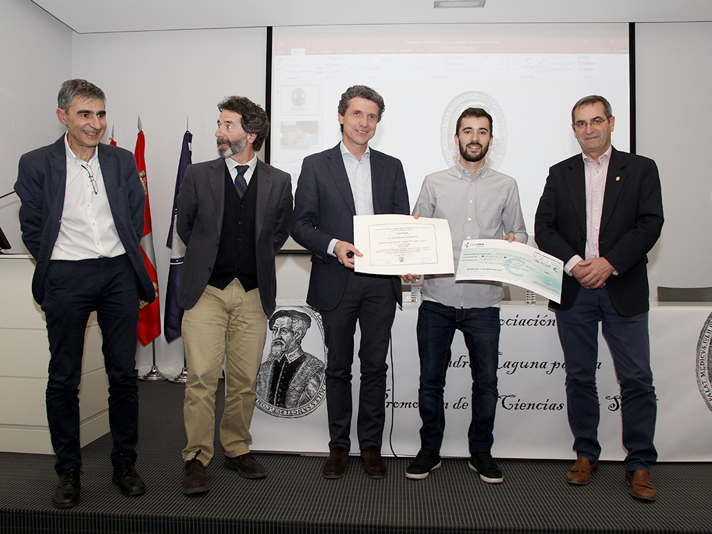 Imagen de archivo del ganador del premio de la edición de 2019.  /NEREA LLORENTE