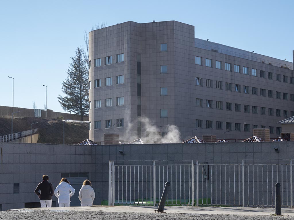 Tres fallecidos por Covid-19 y 197 positivos 1 Hospital General de Segovia. / KAMARERO