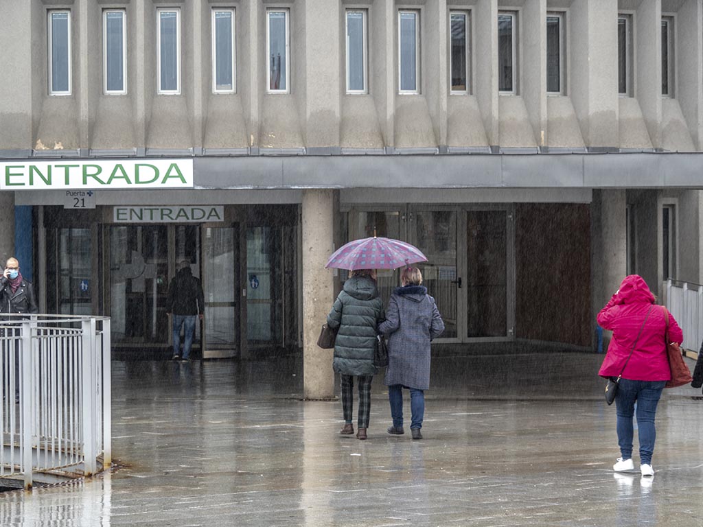Entrada al Hospital General de Segovia. / KAMARERO