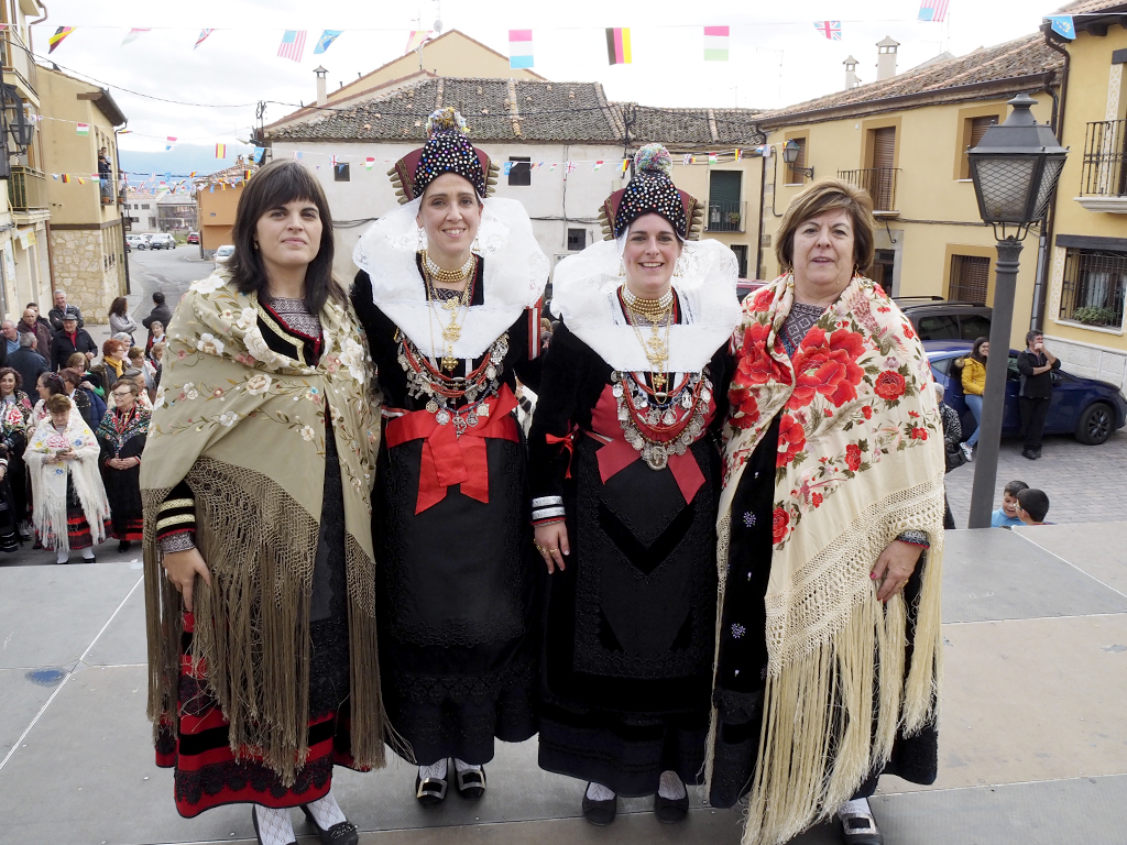 Edición pasada de las 'águedas' de Zamarramala. / E.A.