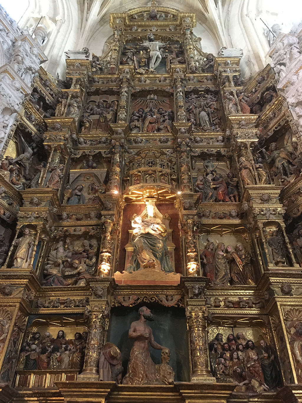 Retablo Mayor de la iglesia del Monasterio del Parral. / E. A.