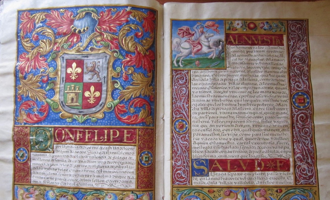 Ejecutoria del siglo XVI. / ARCHIVO HISTÓRICO