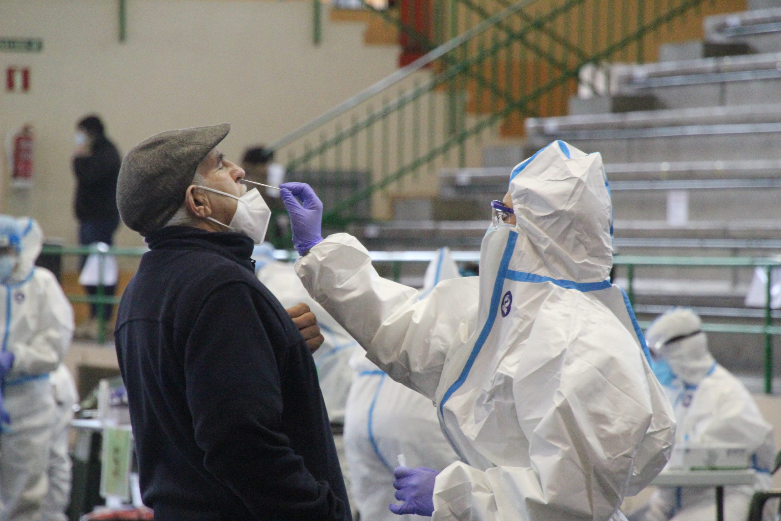 Primera jornada de cribado en Cuéllar