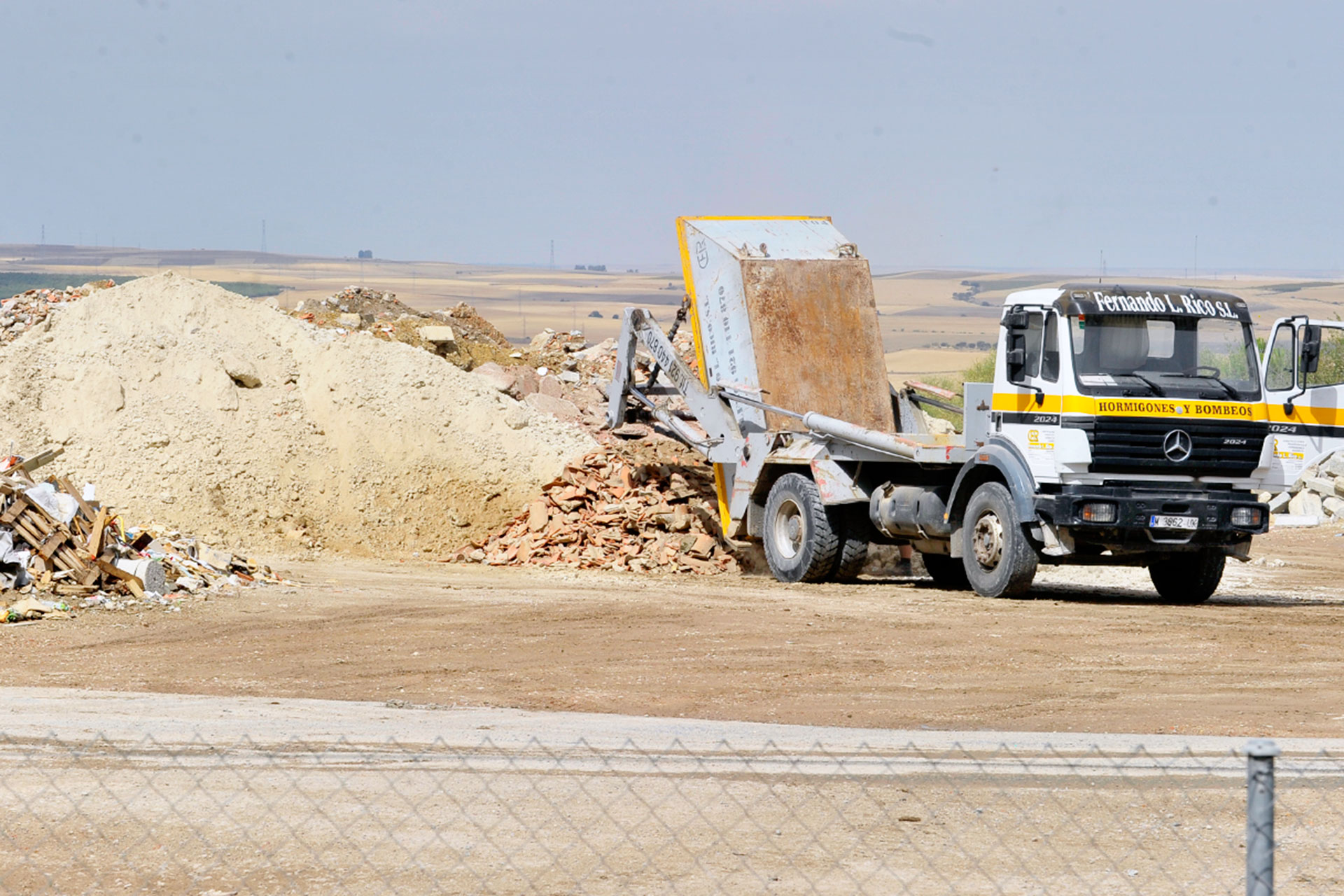 Planta de gestión de residuos de construcción. /KAMARERO