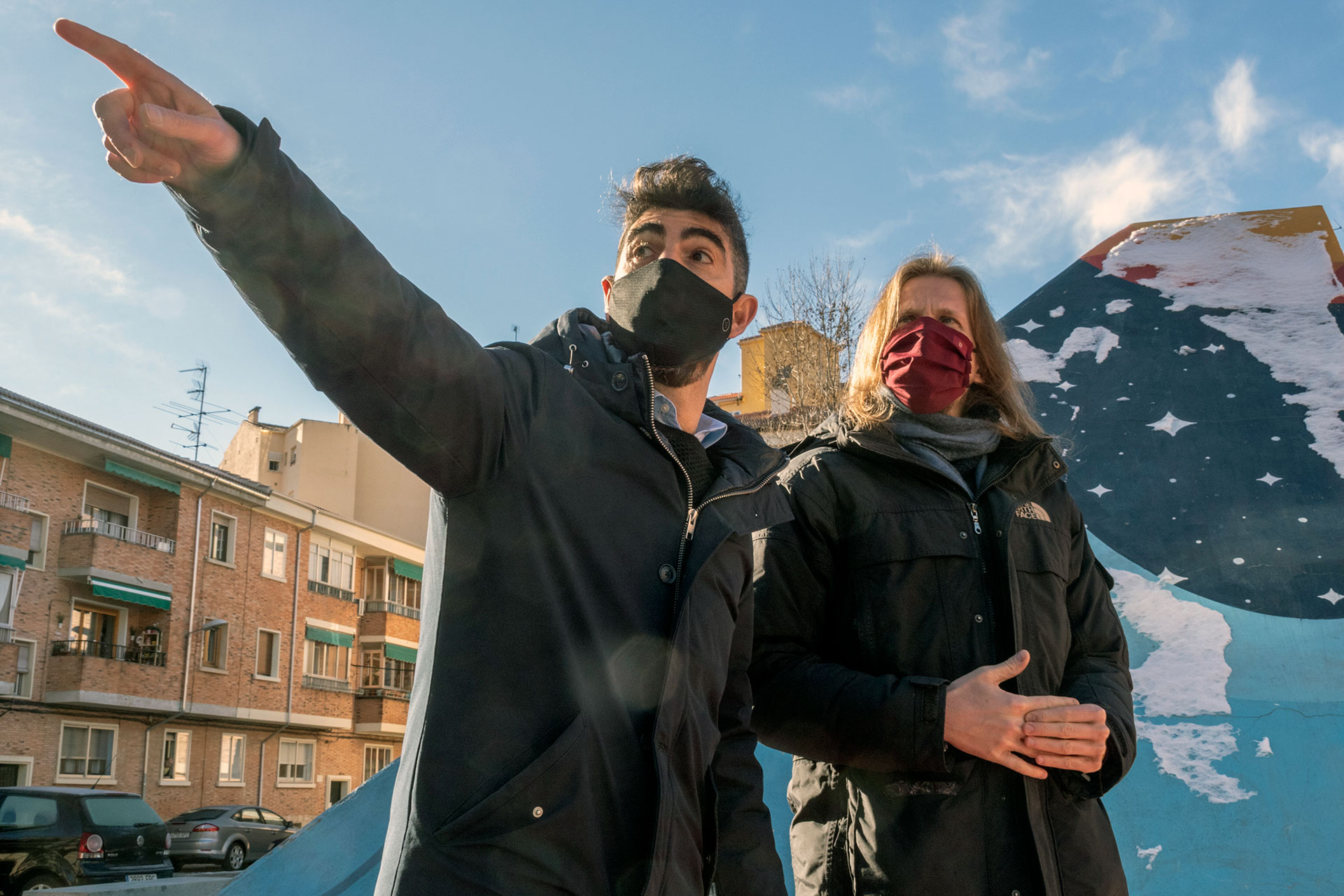Pablo Fernández y Guillermo San Juan explicaron sus propuestas. / KAMARERO