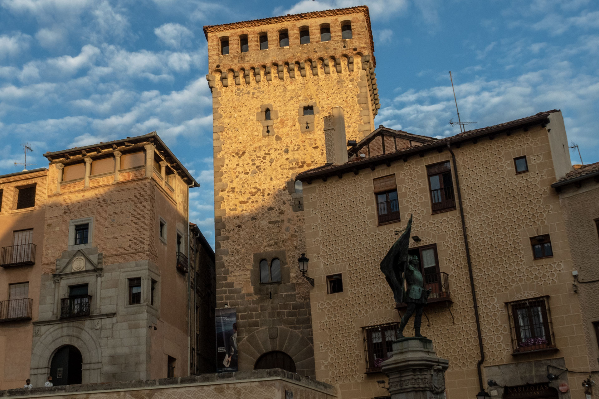 Imagen del Torreón de Lozoya, objeto de la hipoteca.