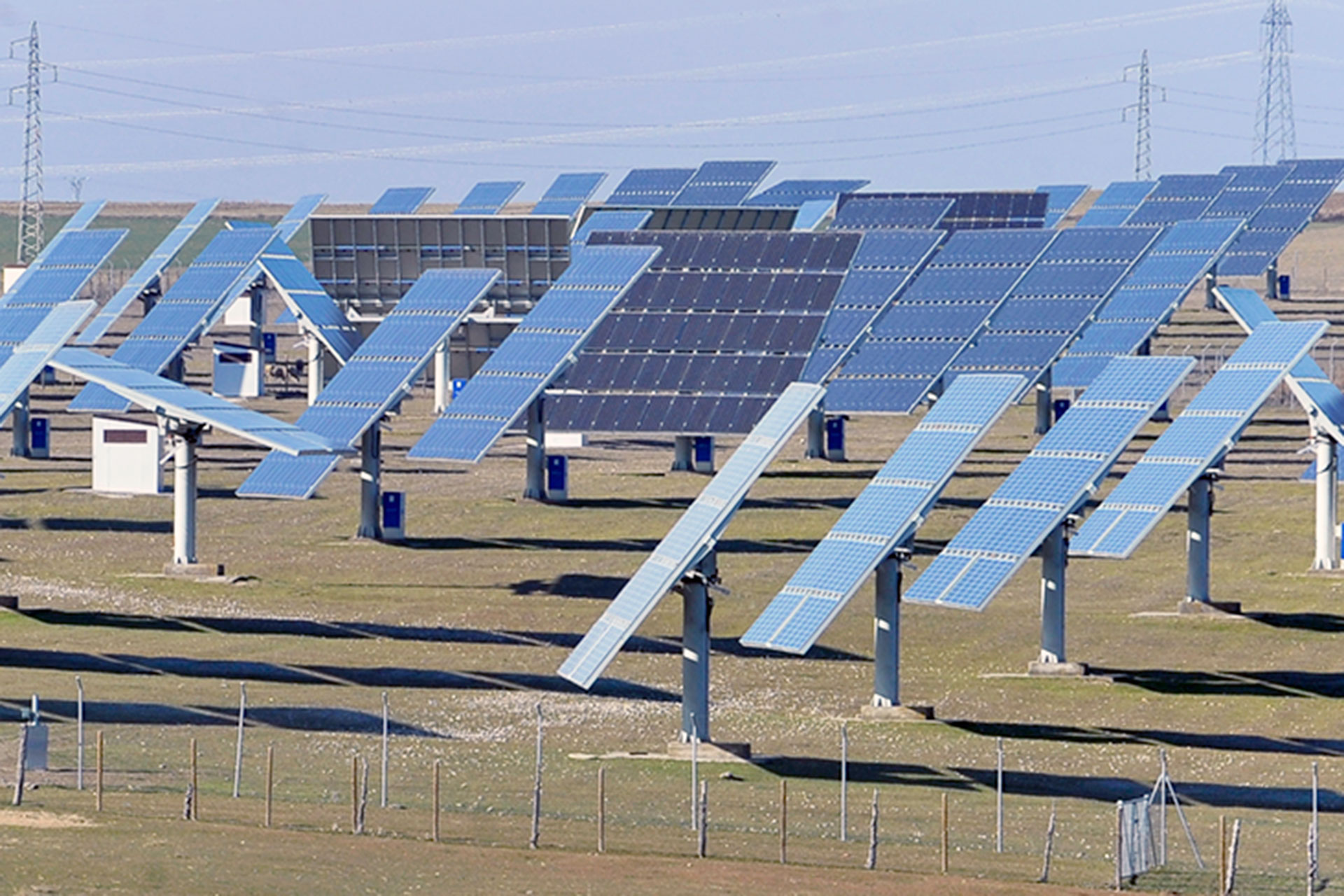Huerto solar en Valverde del Majano. / KAMARERO
