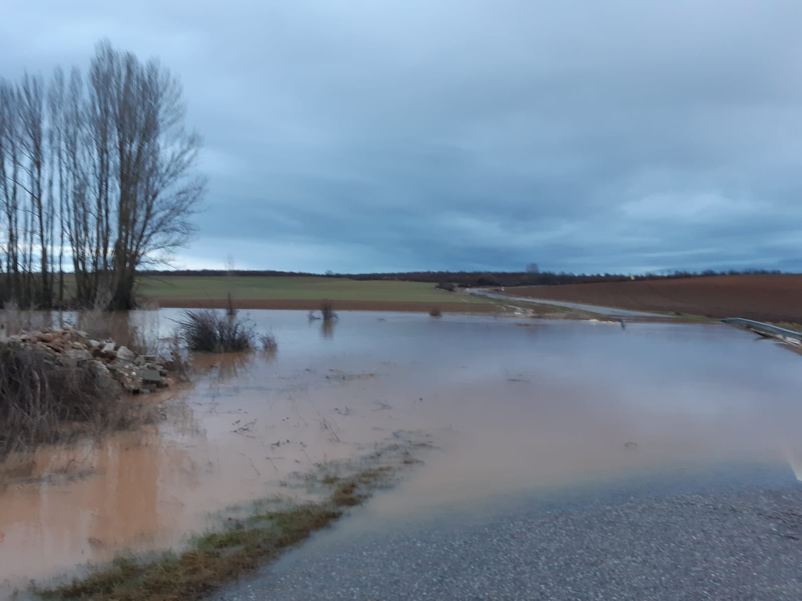 La SG-V-9111, entre Grajera y Sequera de Fresno. / D.S.