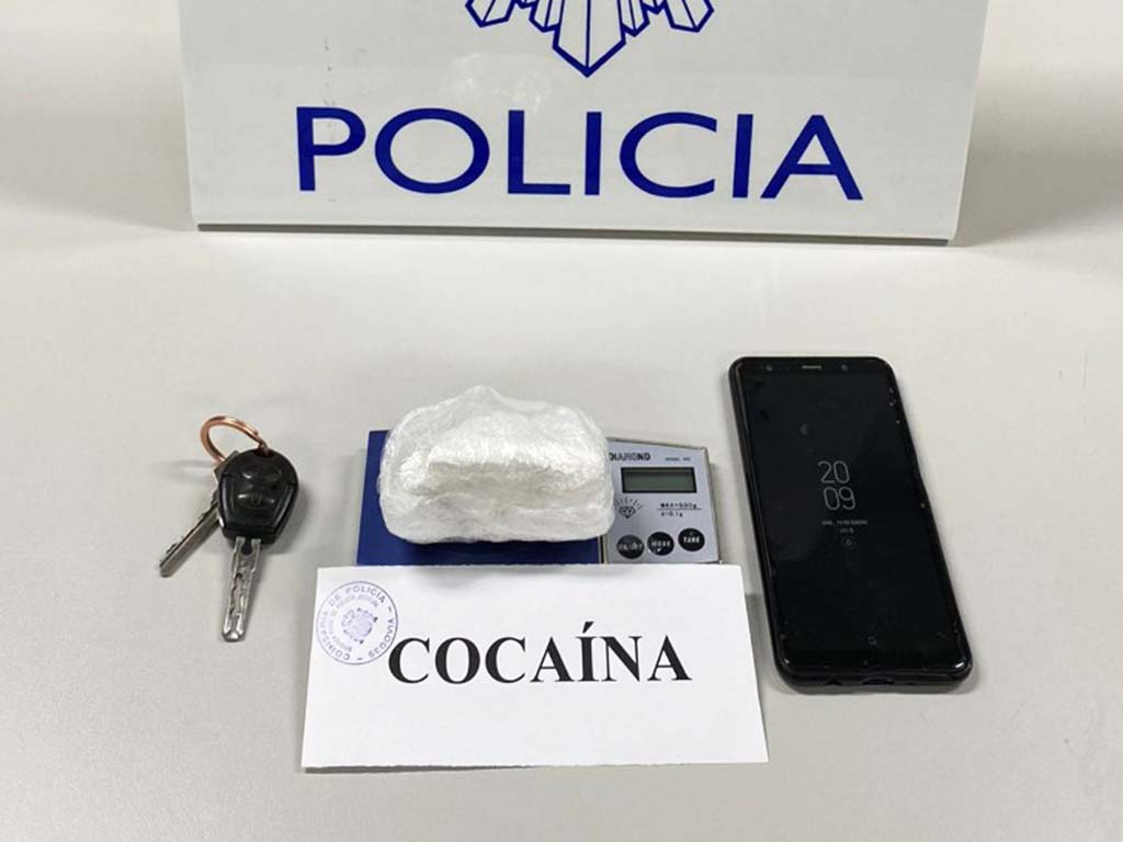 Cocaína interceptada por la Policía Nacional. / E.A.
