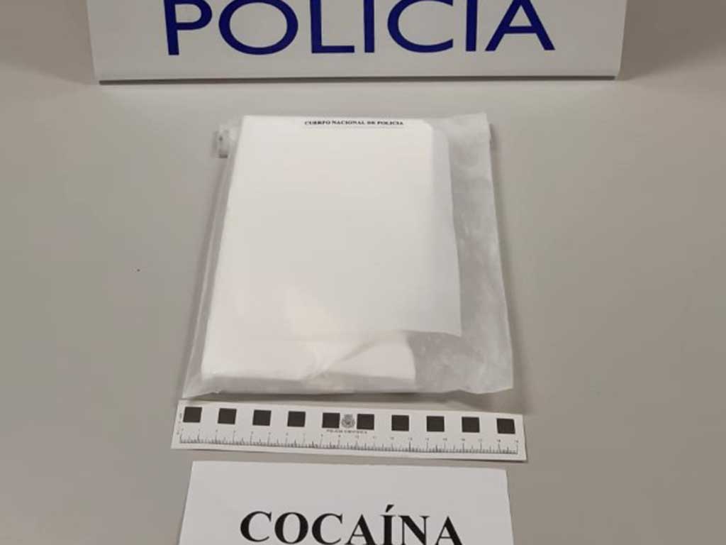 Cocaína interceptada por la Policía Nacional. / E.A.