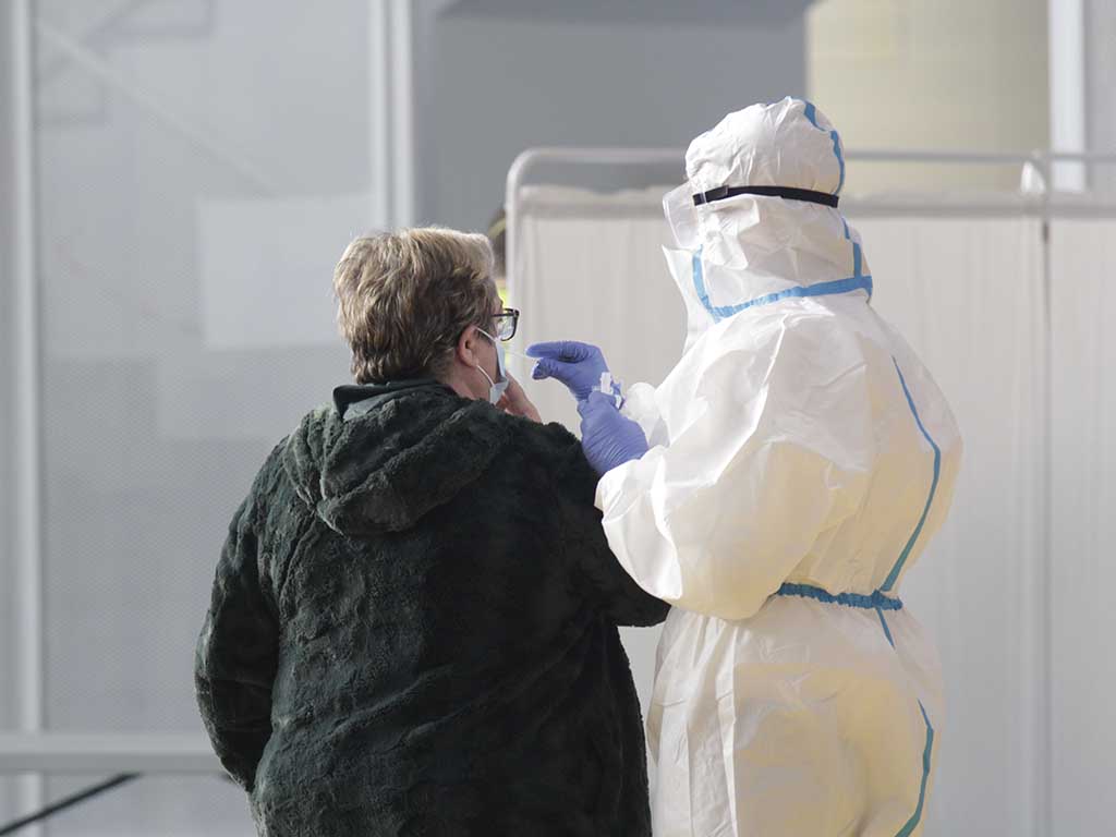 Prueba de antígenos. / NEREA LLORENTE