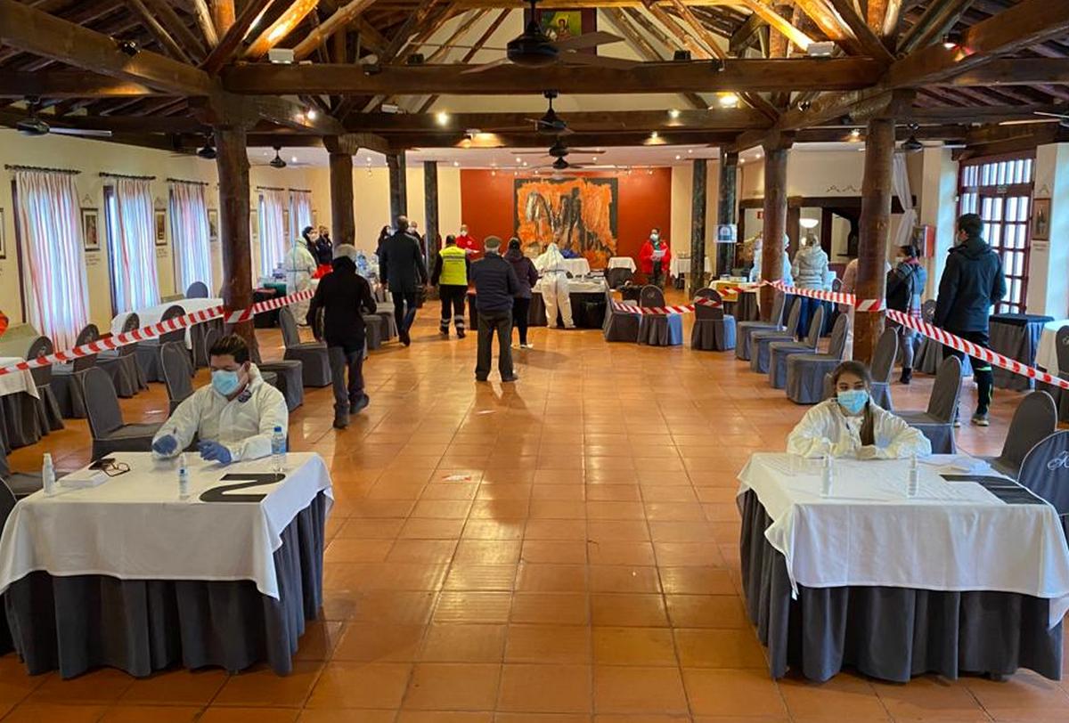 Cribado en Torrecaballeros. / EL ADELANTADO