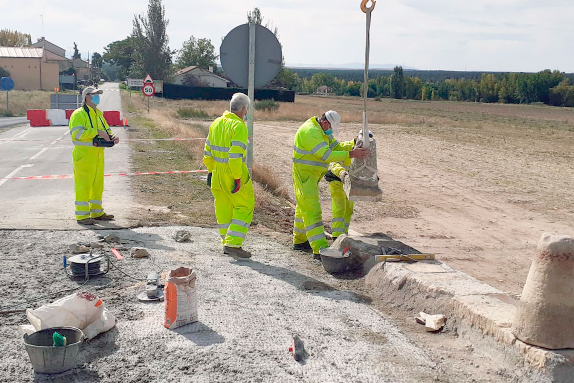 La recuperación y conservación de la red viaria ha ocupado la labor del servicio de la Diputación. / EL ADELANTADO