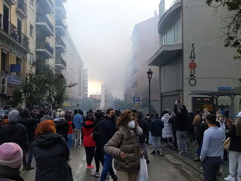 explosion madrid