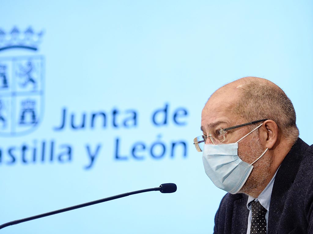 El vicepresidente, portavoz y consejero de Transparencia, Ordenación del Territorio y Acción Exterior de la Junta de Castilla y León, Francisco Igea.EFE/ Nacho Gallego