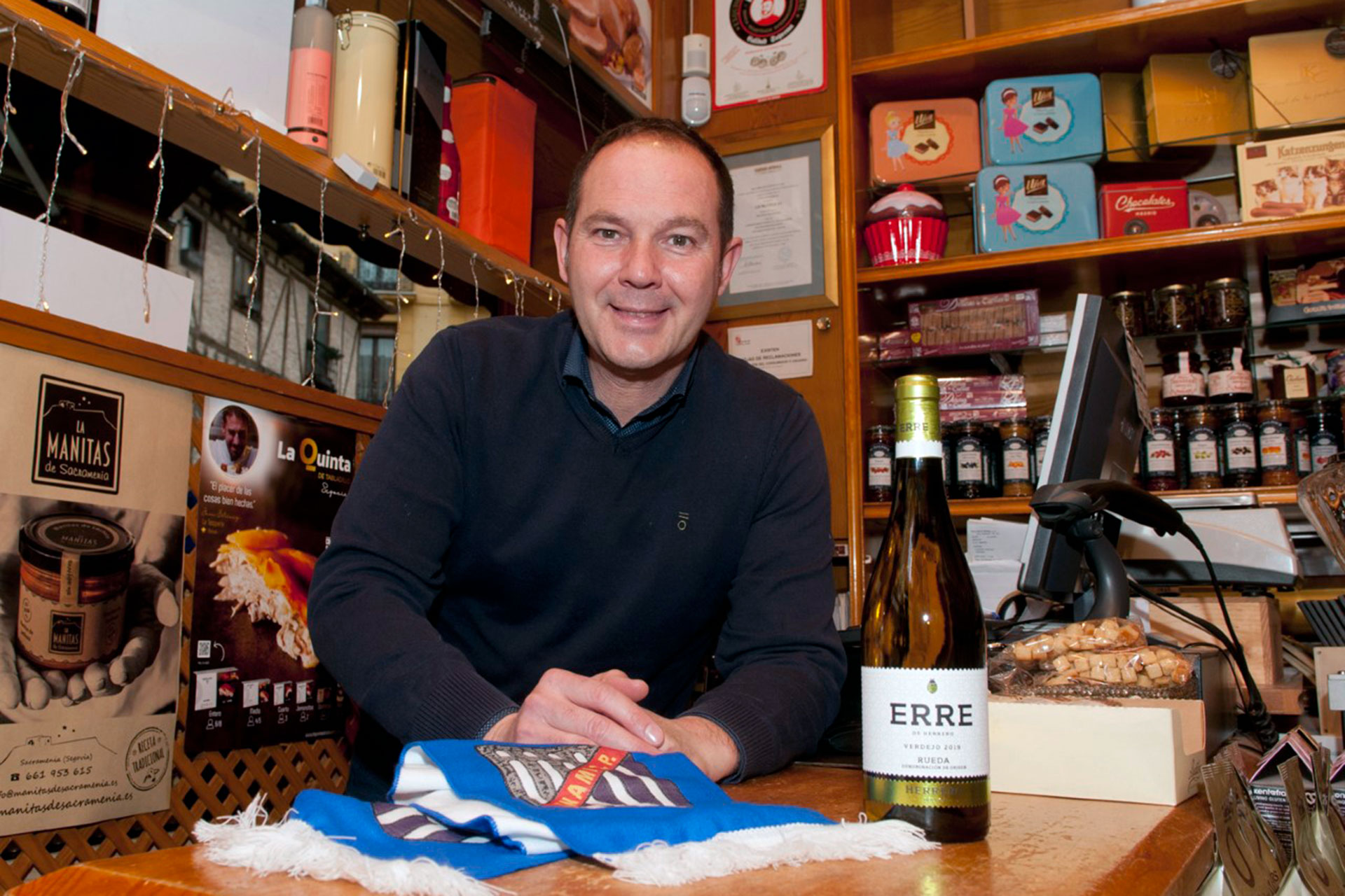 Javier Herrero, CEO de Herrero Bodega./ E.A.