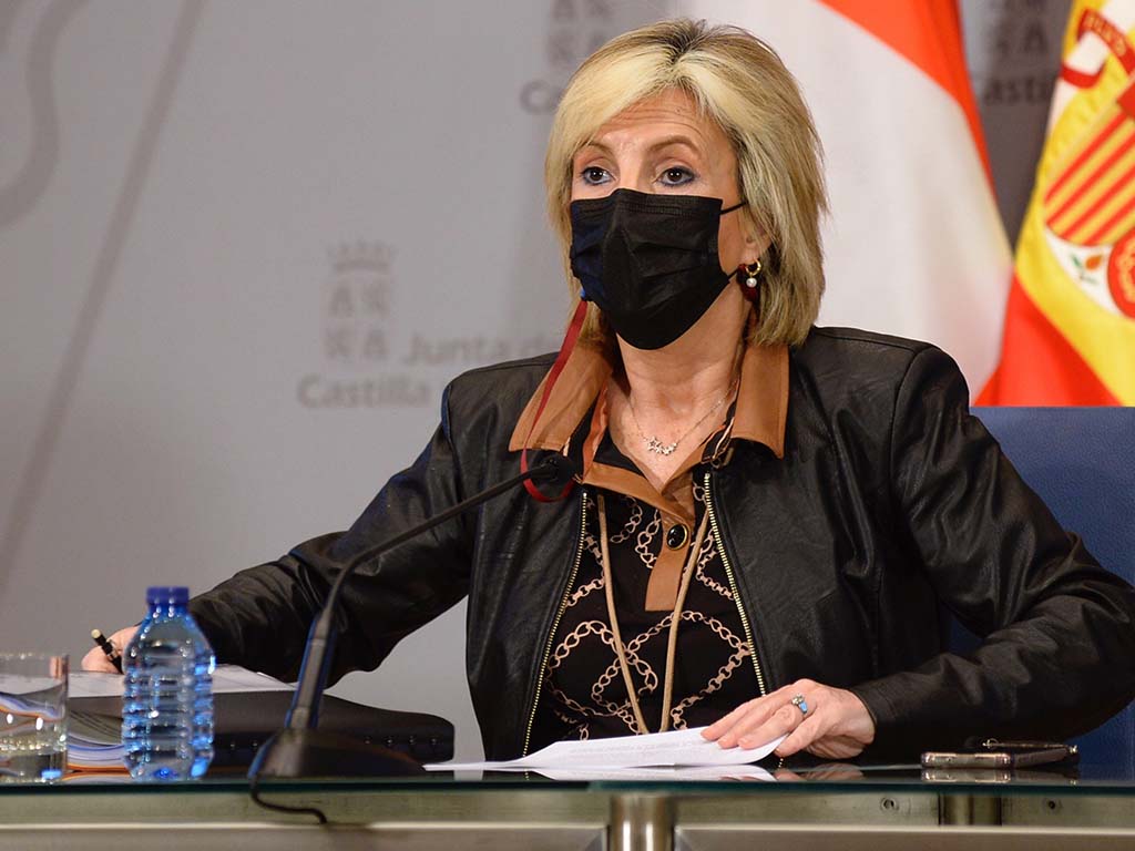 La consejera de Sanidad de Castilla y León, Verónica Casado. / EFE 
 - NACHO GALLEGO